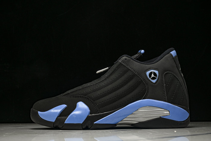Air Jordan 14 “Black/University Blue” 487471-007