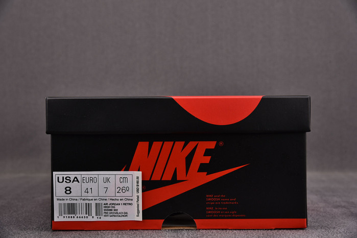 Air Jordan 1 Retro High Pine Green 555088-302