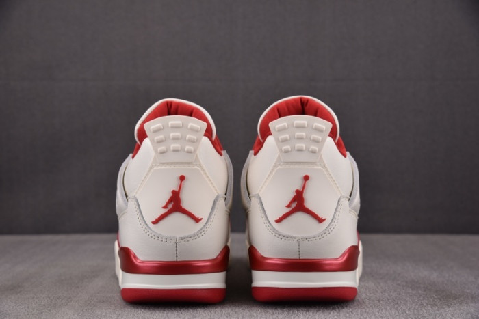 Air Jordan 4 Retro Pale Ivory Sierra Red (Women