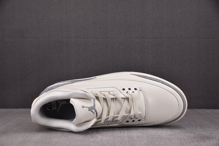 Air Jordan 3 Retro Sail Cement Grey (Women
