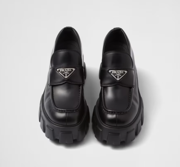 PRAD SNEAKER ( brushed leather )